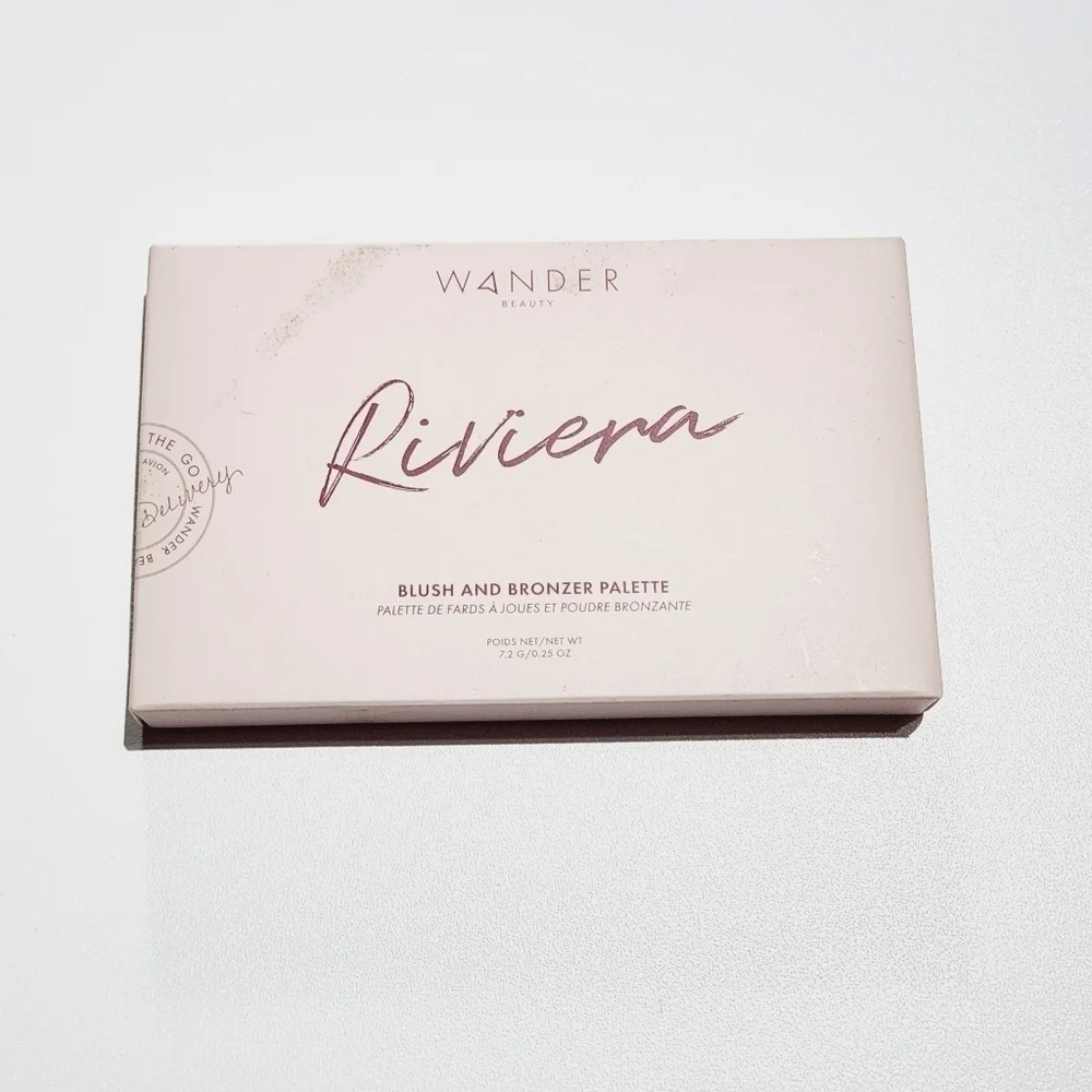 WANDER BEAUTY Riviera Blush and Bronzer Palette